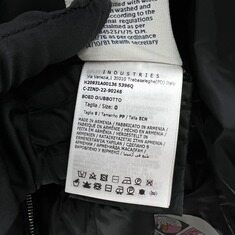 [0사이즈] 몽클레어 보에드 폭스퍼 여성 다운 패딩 블랙 썸네일 8