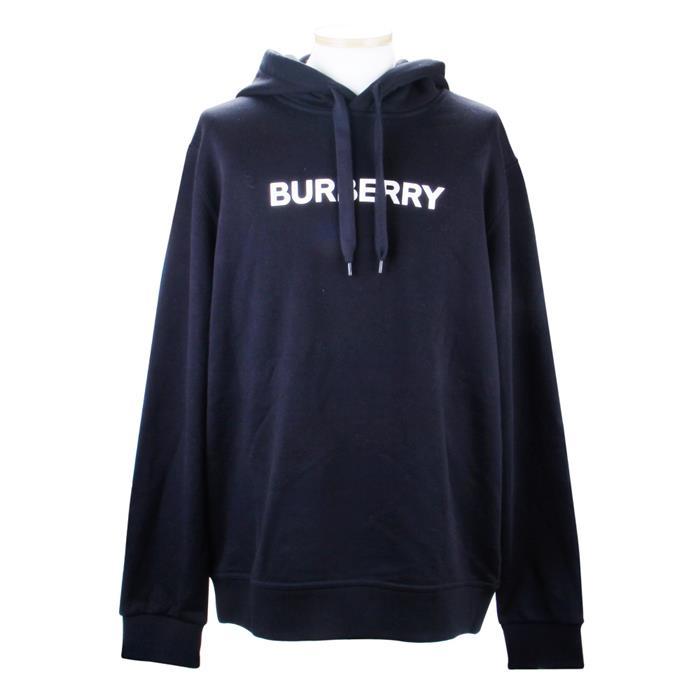 버버리 로고 프린트 코튼 후디 / 8055318 1 - Burberry