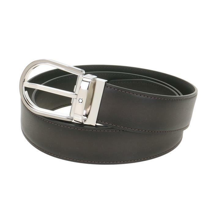 몽블랑 남성 가죽 벨트 / MB129437 - Montblanc