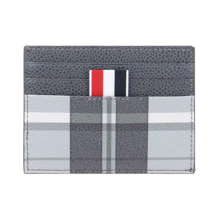 톰브라운 RWB 마드라스 페블 카드지갑 / MAW220A L0041 980 - Thom Browne