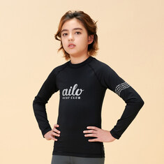 에일로 주니어 래쉬가드 JWR001 BL 썸네일 2