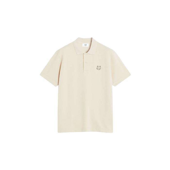 메종키츠네 볼드 폭스헤드 패치 컴포트 폴로 티셔츠 MM00210KJ7010 P213 - Maison Kitsune