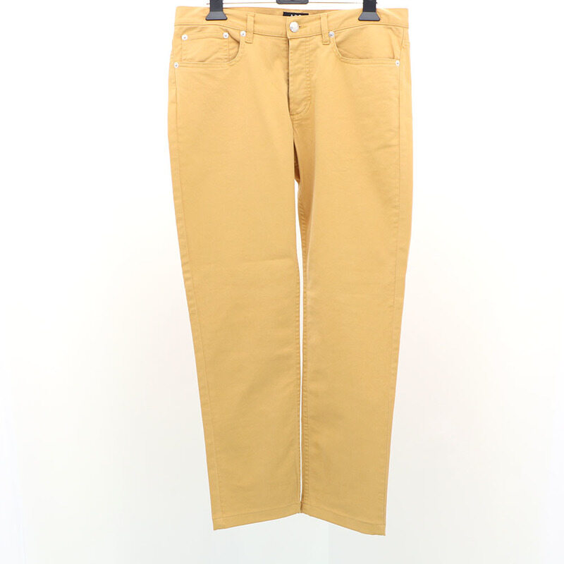 아페쎄 APC 남성 옐로우 면바지kk67721498 - A.P.C.
