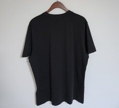 XL 아미 블랙 스몰 하트 자수 남성 반팔티 BFUTS001 724 썸네일 3