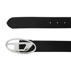 25FW B-IDR 은장 버클 레더 벨트 블랙 X08727 PR666 H6528 썸네일 3