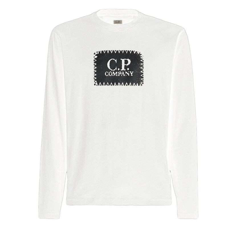 25SS 로고 프린팅 티셔츠 18CMTS137A 005100W 103 - CP company