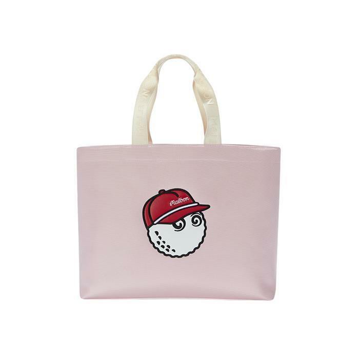 [밀라코/국내발송] 말본골프 말본 데일리 라이프 빅 토트백 M5143WBG06PNK - Malbon