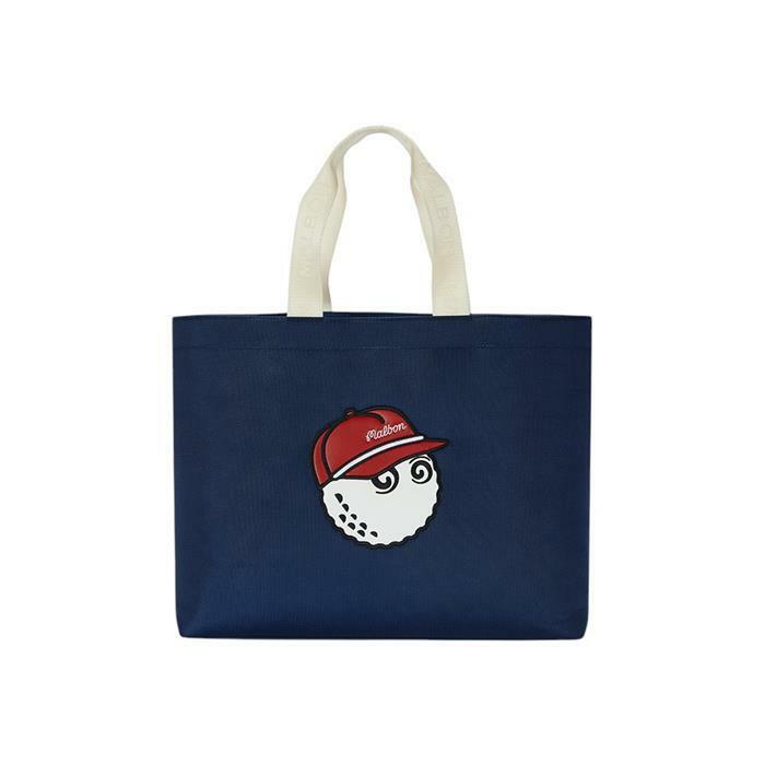 [밀라코/국내발송] 말본골프 말본 데일리 라이프 빅 토트백 M5143WBG06NVY - Malbon