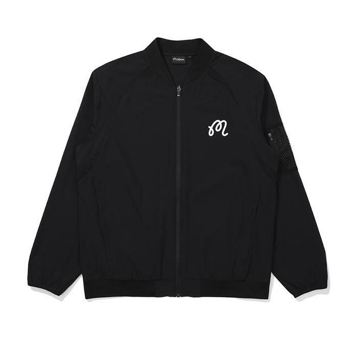 [밀라코/국내발송] 말본골프 서머 경량 봄버 자켓 M5221PJK41BLK - Malbon