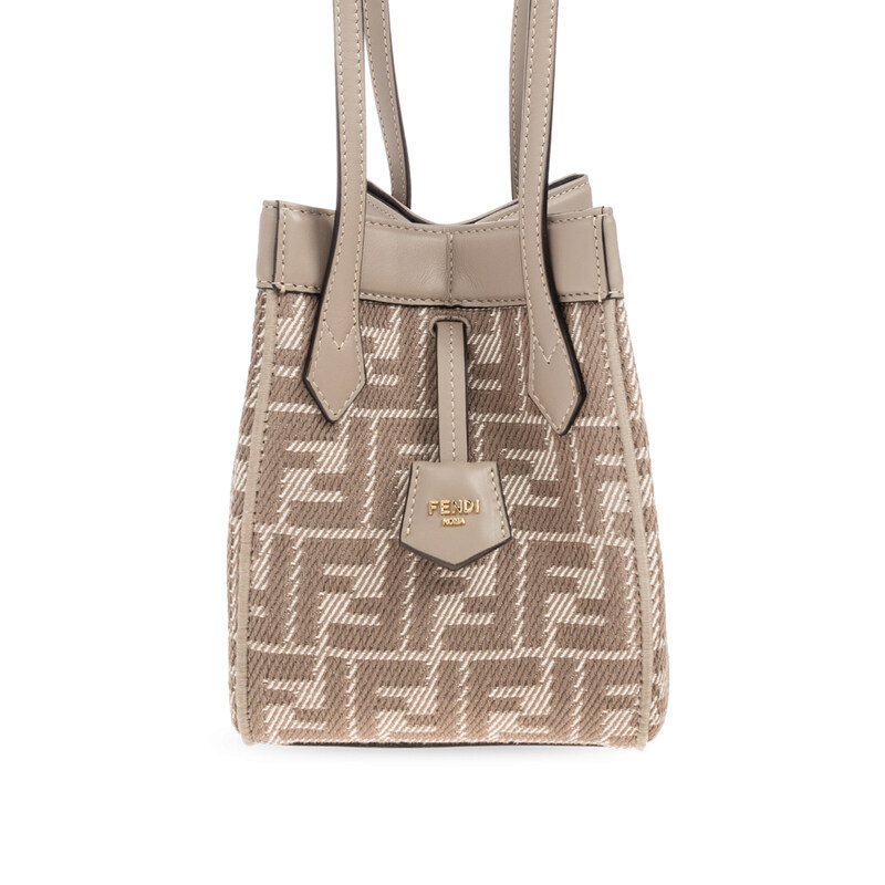 25FW 오리가미 미니 자카드 숄더백 베이지 8BS083 AUPX F1SNP - Fendi