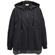 25FW 로고 패치 후드 바람막이 자켓 블랙 2F000 13 596TM 999 썸네일 1