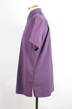로로피아나 린넨 카라 반팔티 퍼플 S(100) 썸네일 2