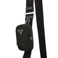 [국내발송] 25SS 프라다 리나일론 가죽 숄더백 블랙 2VD034 2DMH F0002 썸네일 3