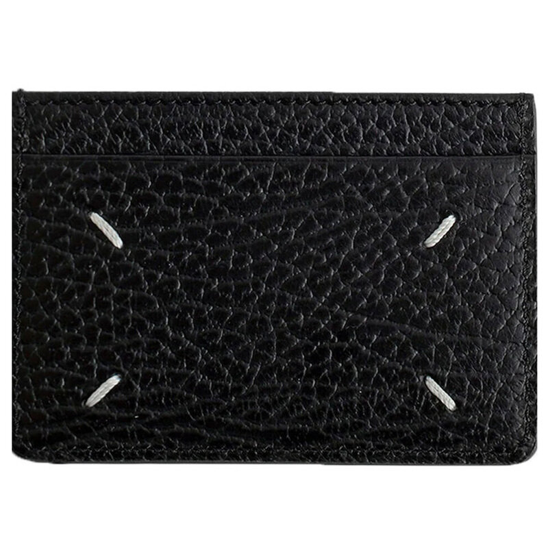 25FW 스티치 로고 카드지갑 블랙 SA1VX0005 P4455 T8013 - Maison Margiela