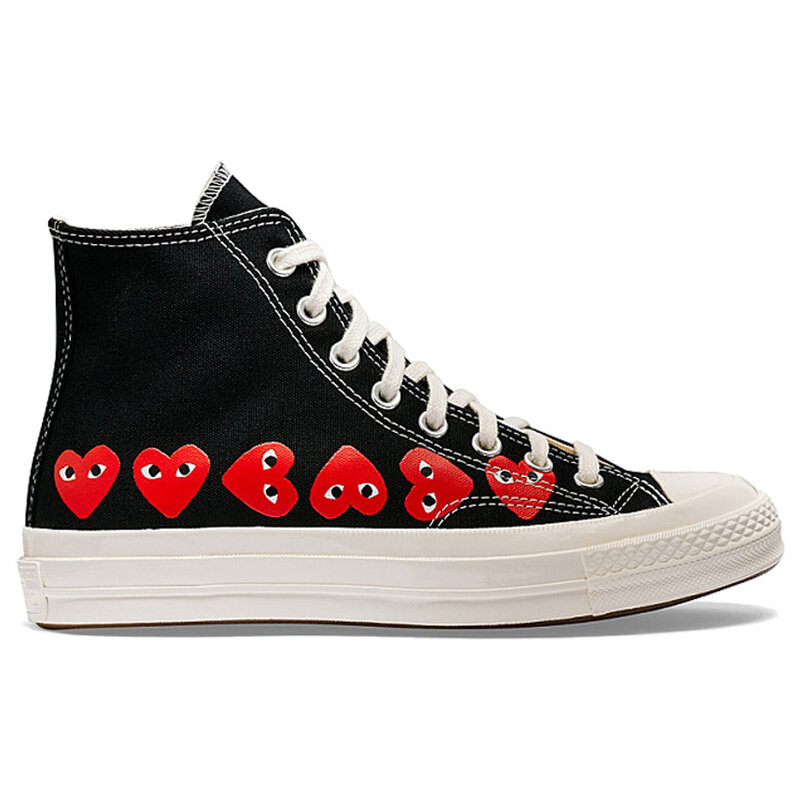 꼼데가르송 25SS 여성 척테일러 컨버스 하이탑 블랙 AZ-K127-001-1 - Comme des Garcons
