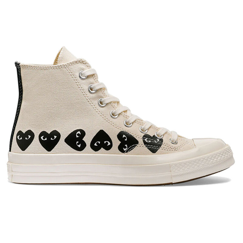 꼼데가르송 25SS 남성 척테일러 컨버스 하이탑 아이보리 AZ-K127-001-2 - Comme des Garcons
