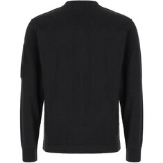CP 25SS 렌즈 와펜 브이넥 가디건 블랙 18CMKN076A 004037A 999 썸네일 2