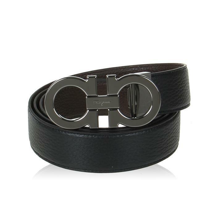 페라가모 더블 간치오 양면 벨트 / 67 9710 0689134 - Salvatore Ferragamo