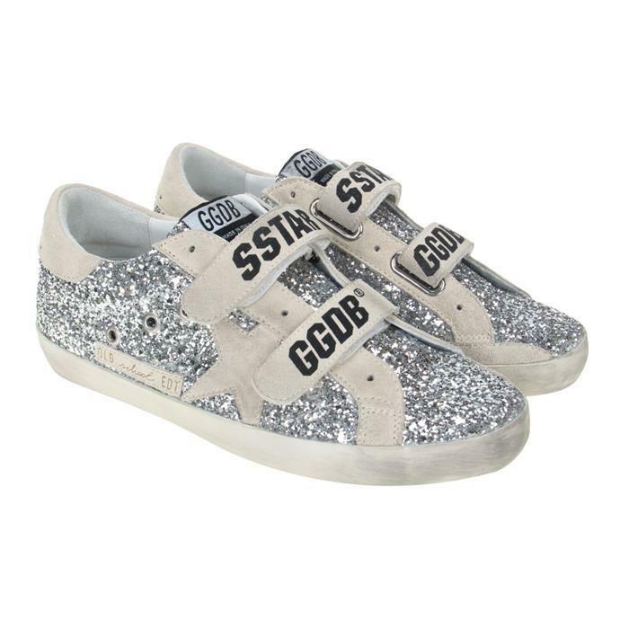골든구스 올드스쿨 글리터 스니커즈 / GWF00111 F001933 70188 - Golden Goose