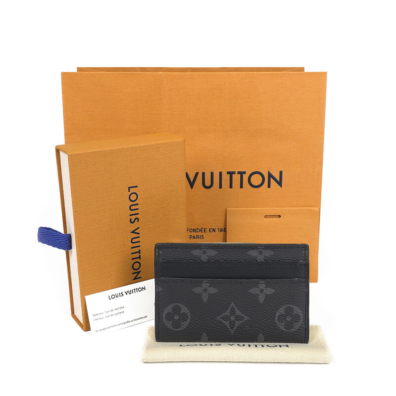 루이비통 M62170 이클립스 더블 카드홀더 카드지갑 ( 내장칩 ) - Louis Vuitton
