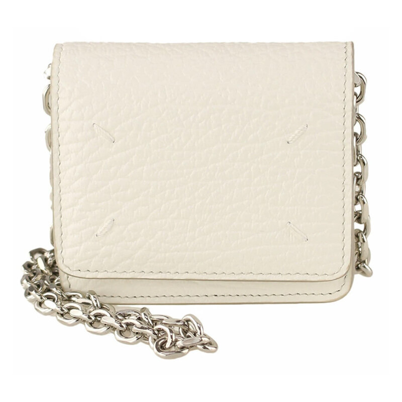 메종마르지엘라 25FW 스티치 미니 월렛 체인백 화이트 SA3UI0009 P4455 T1003 - Maison Margiela