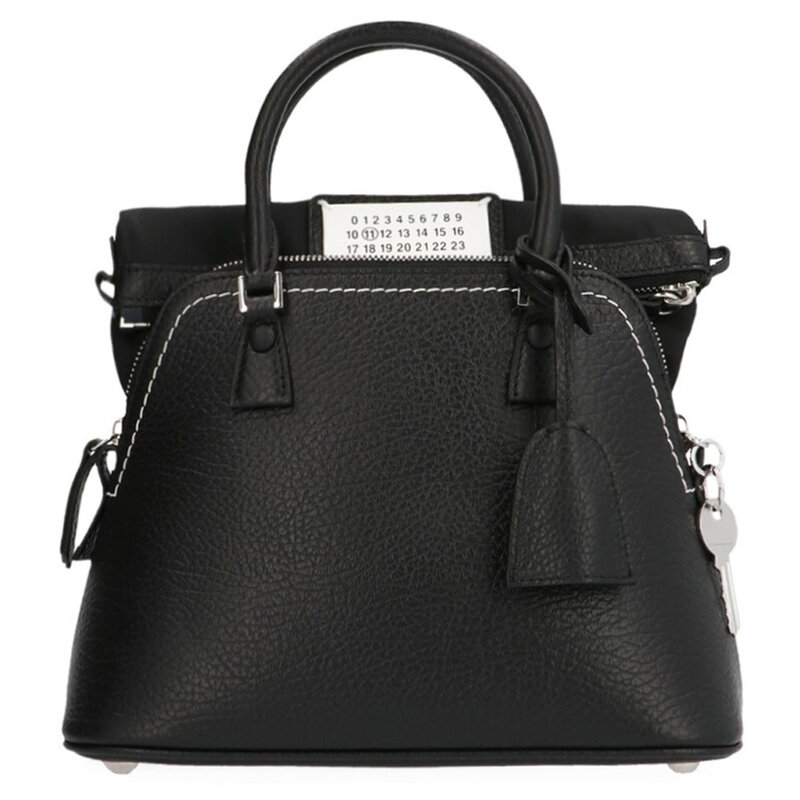메종마르지엘라 25FW 5AC 미니 토트숄더백 블랙 S56WG0082 P4455 T8013 - Maison Margiela