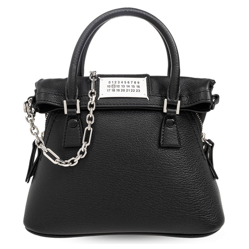 메종마르지엘라 25FW 5AC 마이크로 토트숄더백 블랙 SB1WG0036 P5348 T8013 - Maison Margiela