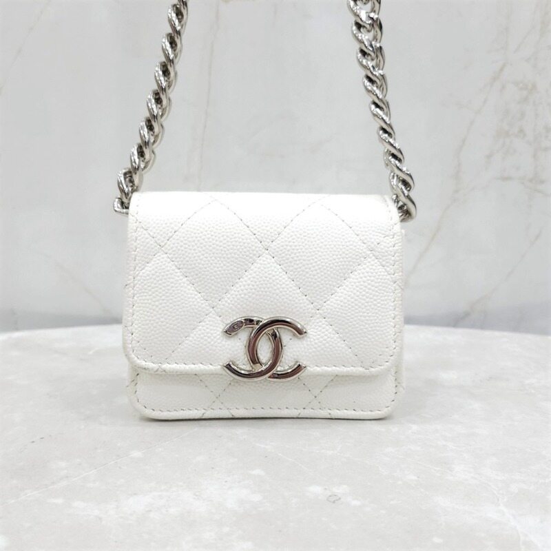 [럭스유] 샤넬 CC로고 캐비어 체인 미니백 AP2759 - Chanel