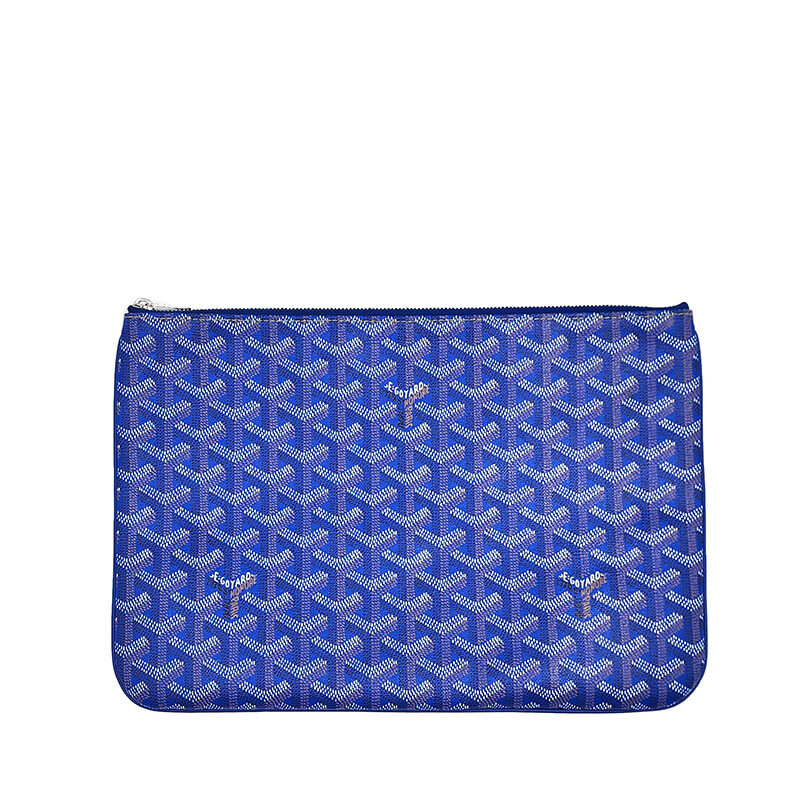 고야드 스페셜컬러 세나 클러치 MM 블루 - Goyard