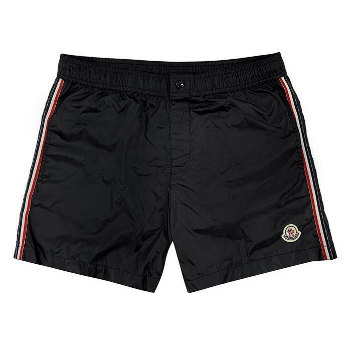 [럭스댓] 국내 몽클레어 2C00018 53326 삼선 로고 스윔 쇼츠 - Moncler