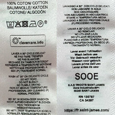 논현 더팩토리 25SS 세인트 제임스 키즈 LEVANT E 반팔 티셔츠 10 12 14 16 / NEON NEIGE (2068 NEON NEIGE) 썸네일 6