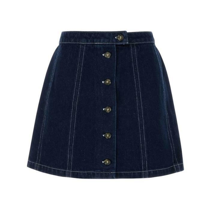 아페쎄 피파 데님 미니 스커트 COHJI F06459 IAL - A.P.C.