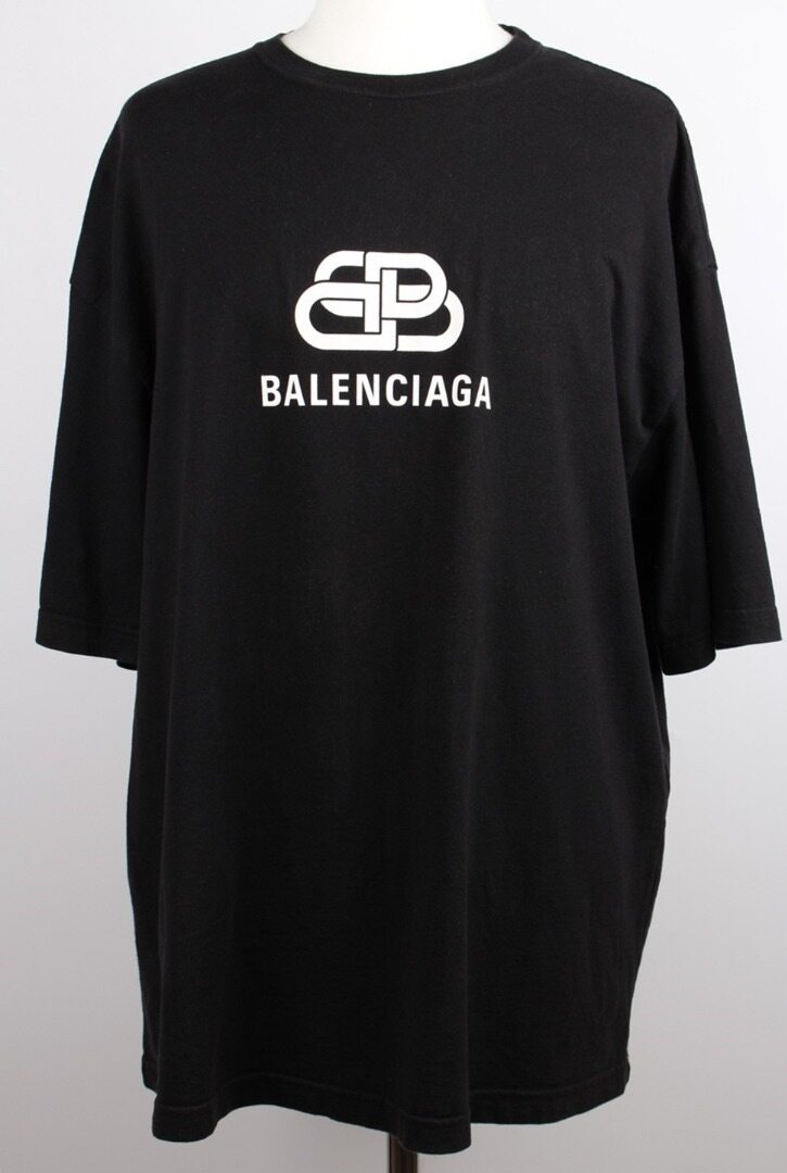 발렌시아가 BB 로고 반팔 티셔츠 M(105) - Balenciaga