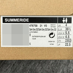 논현 더팩토리 25FW 살로몬 썸머라이드 슬라이드 샌들 슬리퍼 / 다크 그레이 (L47675800) 썸네일 7