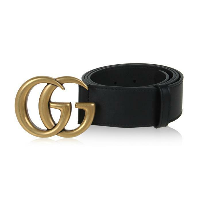 구찌 더블 G 버클 가죽 벨트 / 400593 AP00T 1000 - Gucci