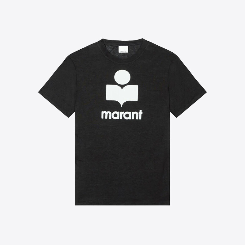 이자벨마랑 남성 카르만 린넨 반팔티셔츠 (블랙) TS0045HA B1N22H 01BK - Isabel Marant