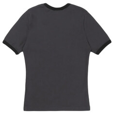 25SS 로고 자수 콘트라스트 티셔츠 데님블랙 125JTS017JS0203 B155 썸네일 2