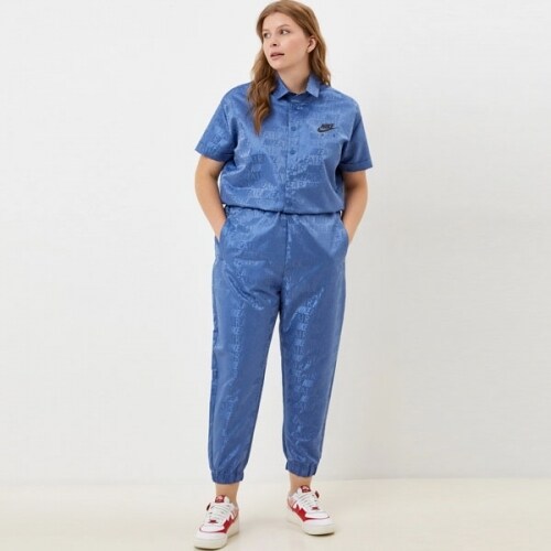 [국내]01-CU6316-414-나이키우먼스-NSW에어점프수트-블루 - Nike