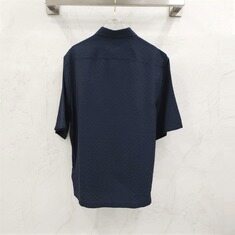 [럭스유] L / 루이비통 모노그램 실크 블렌드 슬리브드 셔츠 1AFRNE 썸네일 1