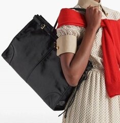 [비엔비명품관] PRADA 프라다 여성 보니 엑스트라 라지 토트백 숄더백 썸네일 3