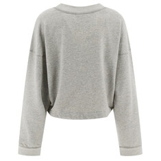 25FW 마고 MARGO 크롭 맨투맨 그레이/화이트 SW0005FA A1M07E GYWH 썸네일 2