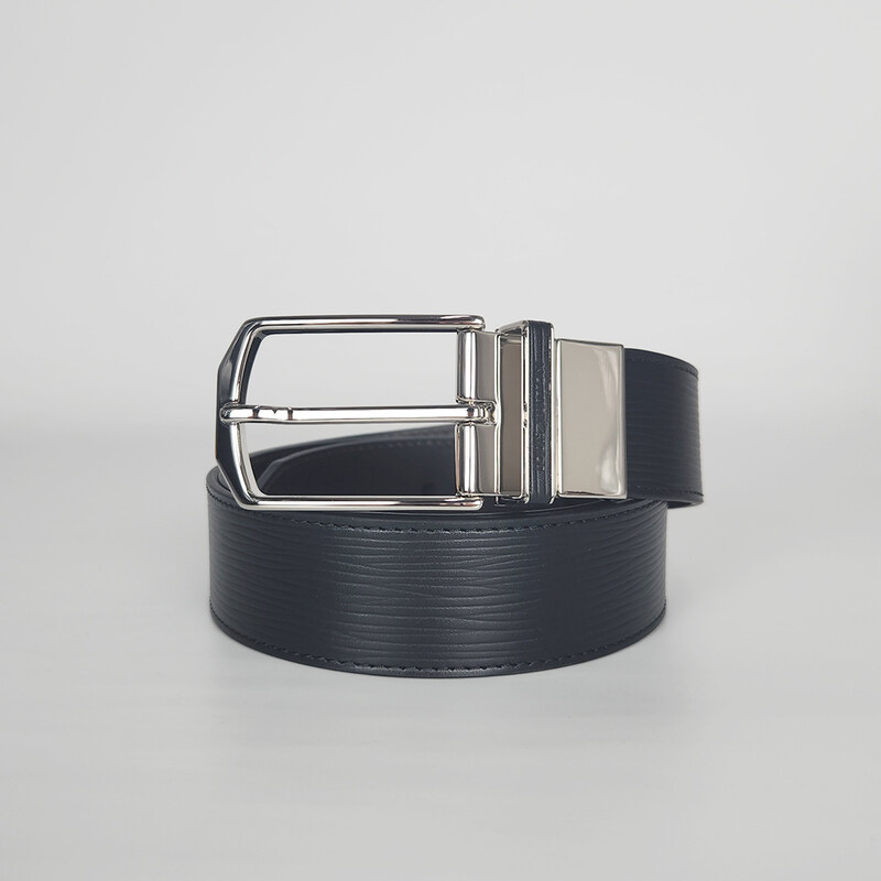 루이비통 블랙 에삐 리버서블 M0128T 여성 가죽 벨트 704502355 - Louis Vuitton