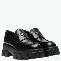 프라다 26FW 1D649M B4L F0002 모놀리스 로퍼 썸네일 1