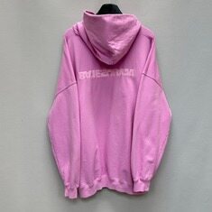 발렌시아가 체스트 로고 오버 후드티 ( 115 ) 썸네일 3