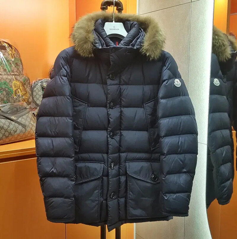 [2Size] 몽클레어 클루니 패딩 네이비 S급 - Moncler