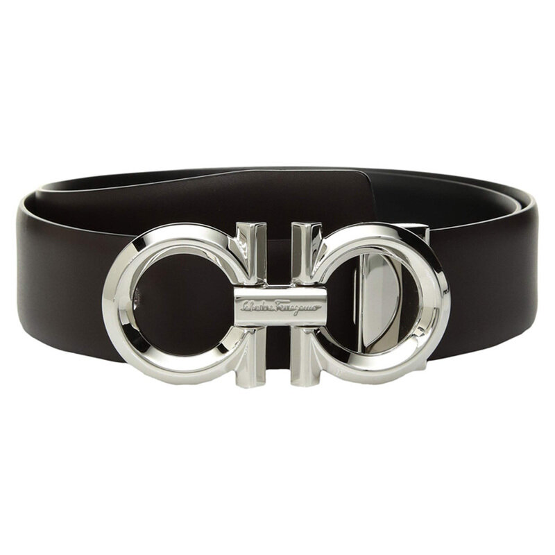 페라가모 25SS 더블 간치니 양면 벨트 블랙 67-9939 0694743 - Salvatore Ferragamo
