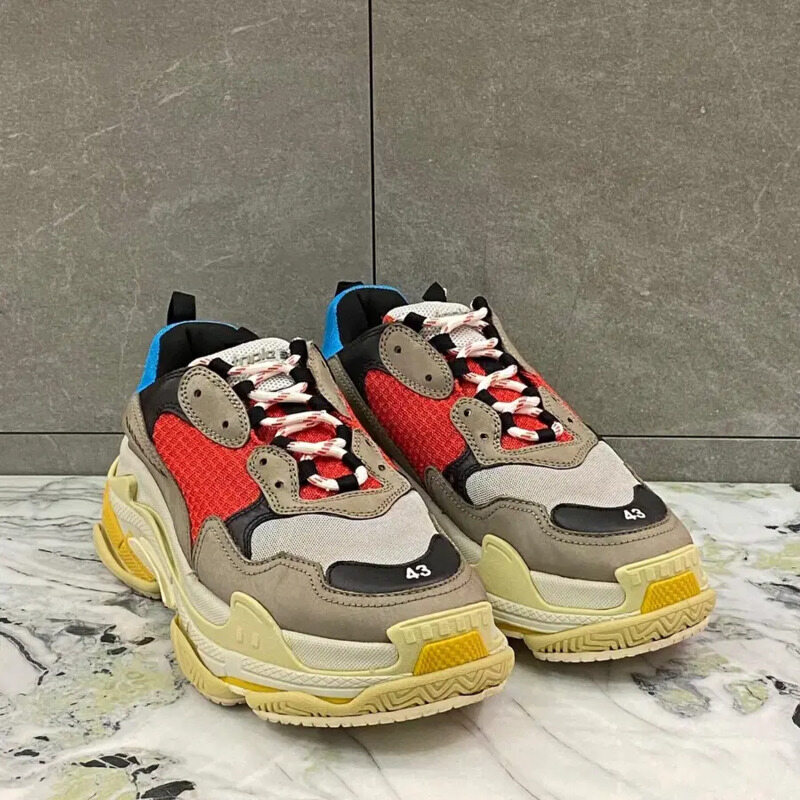[43 Size] 발렌시아가 트리플S 멀티 스니커즈 새상품급 풀구성 - Balenciaga