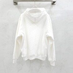 [럭스유] S / 디올 화이트 오블리크 테리 코튼 후드 스웨트셔츠 113J631A0684_C020 썸네일 1