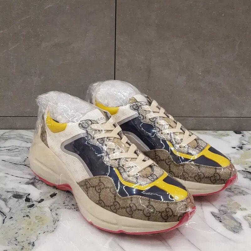 [6 Size]구찌 라이톤 청키솔 스니커즈 A+급 - Gucci