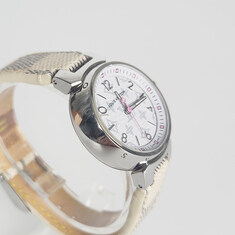 루이비통 28mm 땅부르 PM 쿼츠 QA115Z 아주르밴드 R15182 여성 시계 715502803 썸네일 3
